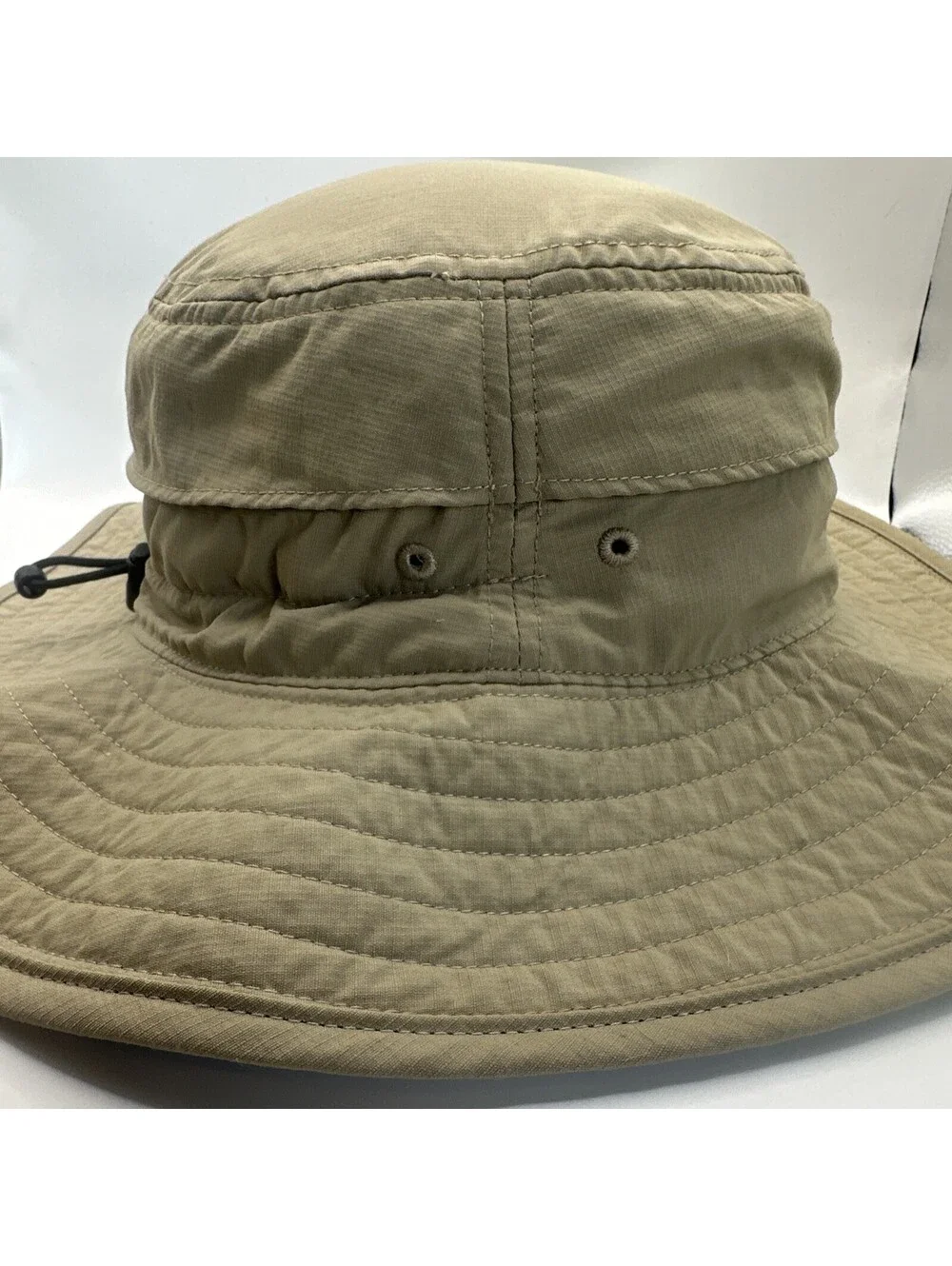 The North Face Bucket Hat Vented Embroidered Nylon Chin Strap Technical Cap